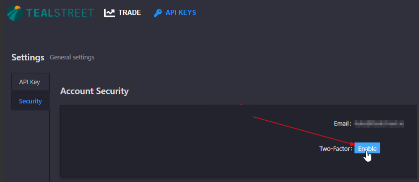 2FA Setup Step 3