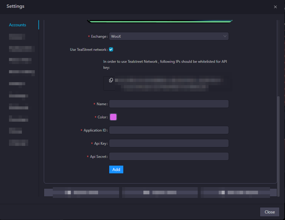 API Linking in TS