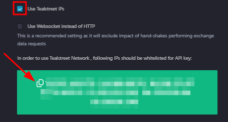 API Whitelist IP's
