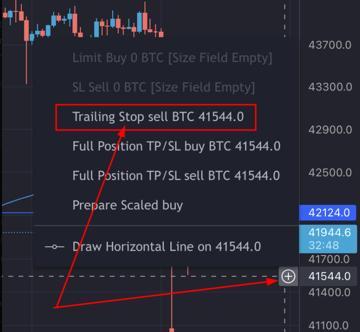 Bybit Trailing Stop
