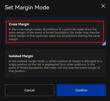 Margin Selection