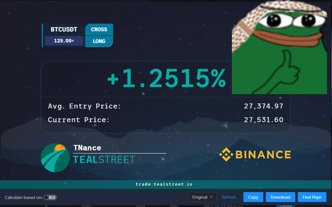 PNL Card Example 2