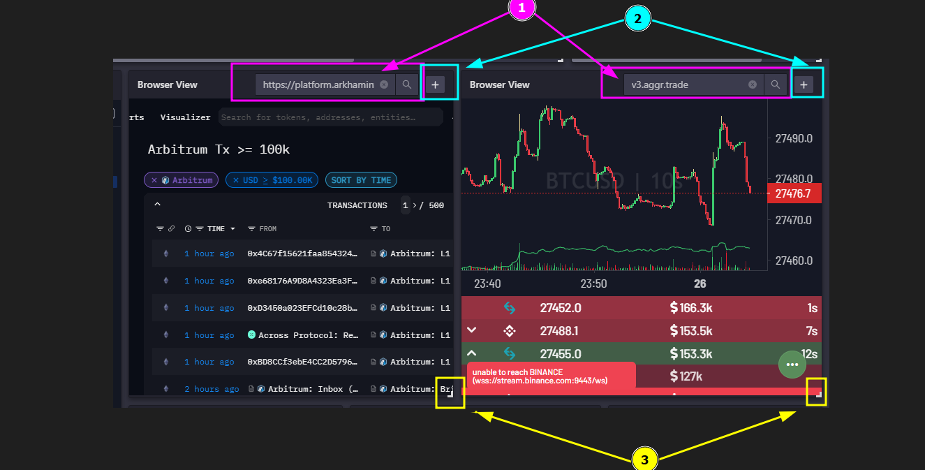 Browser View (Highlights)