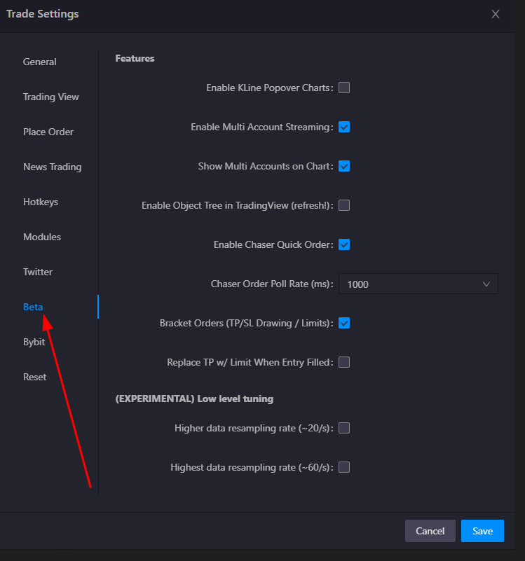 Common Settings